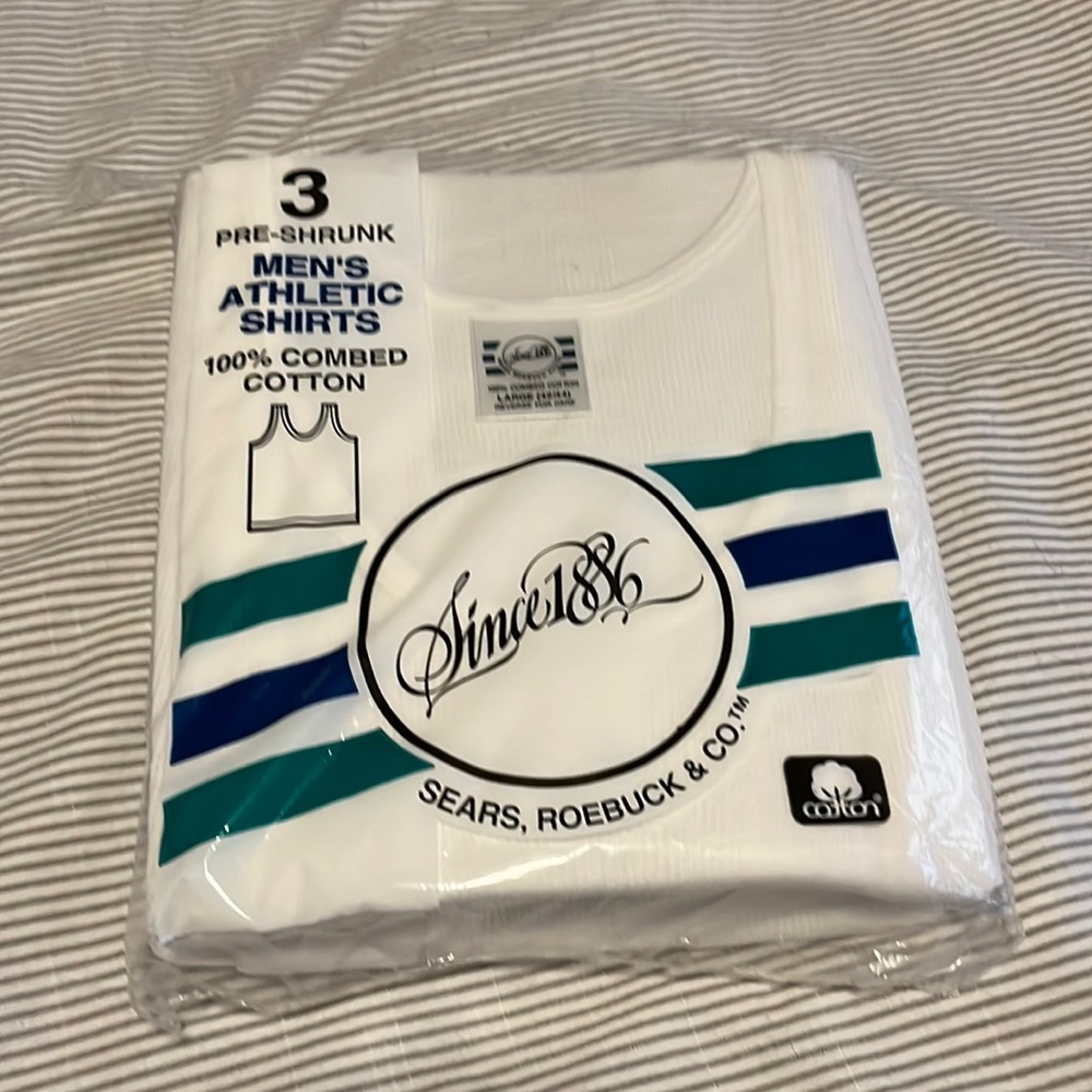 Sears Roebuck Athletic Shirts/Wife Beaters - New Old Stock